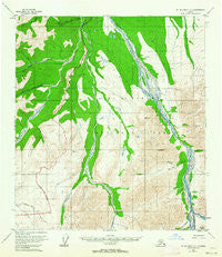 Mount McKinley C-1 Alaska Historical topographic map, 1:63360 scale, 15 X 15 Minute, Year 1954
