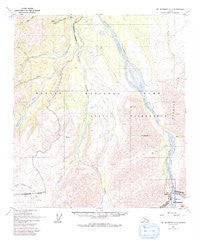 Mount McKinley C-1 Alaska Historical topographic map, 1:63360 scale, 15 X 15 Minute, Year 1954