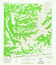 Mount McKinley C-2 Alaska Historical topographic map, 1:63360 scale, 15 X 15 Minute, Year 1954