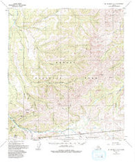 Mount McKinley C-2 Alaska Historical topographic map, 1:63360 scale, 15 X 15 Minute, Year 1954