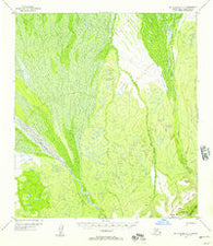 Mount McKinley C-3 Alaska Historical topographic map, 1:63360 scale, 15 X 15 Minute, Year 1952