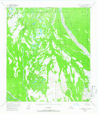 Mount McKinley C-4 Alaska Historical topographic map, 1:63360 scale, 15 X 15 Minute, Year 1953