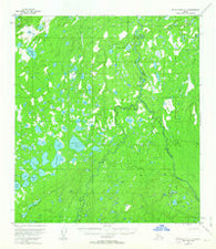 Mount McKinley C-5 Alaska Historical topographic map, 1:63360 scale, 15 X 15 Minute, Year 1954