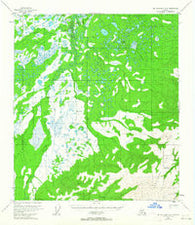 Mount McKinley D-2 Alaska Historical topographic map, 1:63360 scale, 15 X 15 Minute, Year 1954
