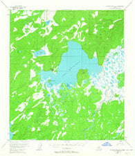 Mount McKinley D-5 Alaska Historical topographic map, 1:63360 scale, 15 X 15 Minute, Year 1953