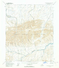 Mount Michelson C-2 Alaska Historical topographic map, 1:63360 scale, 15 X 15 Minute, Year 1955