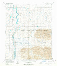 Mount Michelson C-4 Alaska Historical topographic map, 1:63360 scale, 15 X 15 Minute, Year 1955