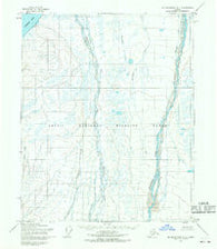 Mount Michelson D-1 Alaska Historical topographic map, 1:63360 scale, 15 X 15 Minute, Year 1955