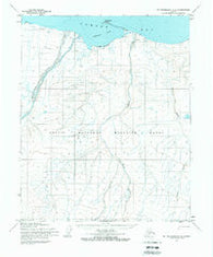 Mount Michelson D-2 Alaska Historical topographic map, 1:63360 scale, 15 X 15 Minute, Year 1955