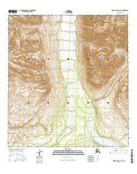 Mount Hayes A-2 SE Alaska Current topographic map, 1:25000 scale, 7.5 X 7.5 Minute, Year 2016