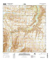 Mount Hayes A-4 NW Alaska Current topographic map, 1:25000 scale, 7.5 X 7.5 Minute, Year 2016