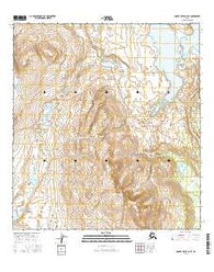 Mount Hayes A-4 SE Alaska Current topographic map, 1:25000 scale, 7.5 X 7.5 Minute, Year 2016
