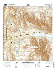 Mount Hayes A-5 NW Alaska Current topographic map, 1:25000 scale, 7.5 X 7.5 Minute, Year 2016