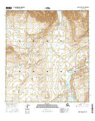 Mount Hayes A-5 SE Alaska Current topographic map, 1:25000 scale, 7.5 X 7.5 Minute, Year 2016
