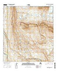 Mount Hayes A-5 SW Alaska Current topographic map, 1:25000 scale, 7.5 X 7.5 Minute, Year 2016