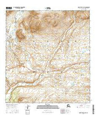 Mount Hayes A-6 SW Alaska Current topographic map, 1:25000 scale, 7.5 X 7.5 Minute, Year 2016