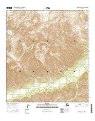 Mount Hayes B-1 NW Alaska Current topographic map, 1:25000 scale, 7.5 X 7.5 Minute, Year 2016