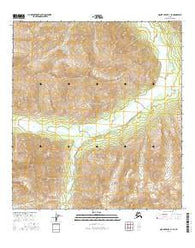 Mount Hayes B-1 SE Alaska Current topographic map, 1:25000 scale, 7.5 X 7.5 Minute, Year 2016