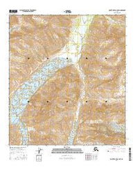Mount Hayes B-2 NW Alaska Current topographic map, 1:25000 scale, 7.5 X 7.5 Minute, Year 2016