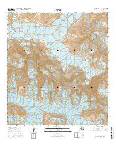 Mount Hayes B-3 SE Alaska Current topographic map, 1:25000 scale, 7.5 X 7.5 Minute, Year 2016