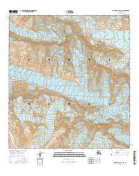 Mount Hayes B-3 SW Alaska Current topographic map, 1:25000 scale, 7.5 X 7.5 Minute, Year 2016