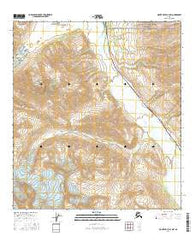 Mount Hayes B-4 NW Alaska Current topographic map, 1:25000 scale, 7.5 X 7.5 Minute, Year 2016