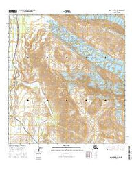 Mount Hayes B-4 SE Alaska Current topographic map, 1:25000 scale, 7.5 X 7.5 Minute, Year 2016