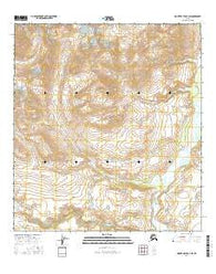 Mount Hayes B-4 SW Alaska Current topographic map, 1:25000 scale, 7.5 X 7.5 Minute, Year 2016