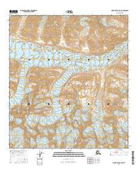 Mount Hayes B-5 NE Alaska Current topographic map, 1:25000 scale, 7.5 X 7.5 Minute, Year 2016