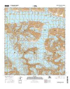 Mount Hayes B-5 NW Alaska Current topographic map, 1:25000 scale, 7.5 X 7.5 Minute, Year 2016