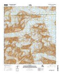 Mount Hayes B-6 NE Alaska Current topographic map, 1:25000 scale, 7.5 X 7.5 Minute, Year 2016