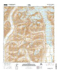 Mount Hayes B-6 SE Alaska Current topographic map, 1:25000 scale, 7.5 X 7.5 Minute, Year 2016