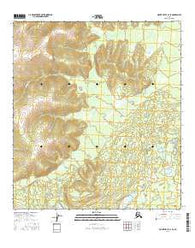 Mount Hayes C-1 SE Alaska Current topographic map, 1:25000 scale, 7.5 X 7.5 Minute, Year 2016