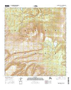 Mount Hayes C-1 SW Alaska Current topographic map, 1:25000 scale, 7.5 X 7.5 Minute, Year 2016