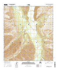 Mount Hayes C-2 SW Alaska Current topographic map, 1:25000 scale, 7.5 X 7.5 Minute, Year 2016