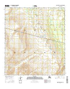 Mount Hayes C-5 NE Alaska Current topographic map, 1:25000 scale, 7.5 X 7.5 Minute, Year 2016