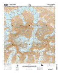Mount Hayes C-5 SW Alaska Current topographic map, 1:25000 scale, 7.5 X 7.5 Minute, Year 2016