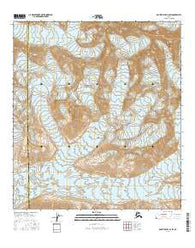 Mount Hayes C-6 SW Alaska Current topographic map, 1:25000 scale, 7.5 X 7.5 Minute, Year 2016