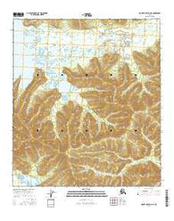 Mount Hayes D-2 NE Alaska Current topographic map, 1:25000 scale, 7.5 X 7.5 Minute, Year 2016