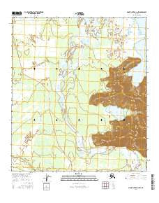Mount Hayes D-2 NW Alaska Current topographic map, 1:25000 scale, 7.5 X 7.5 Minute, Year 2016