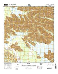 Mount Hayes D-2 SE Alaska Current topographic map, 1:25000 scale, 7.5 X 7.5 Minute, Year 2016