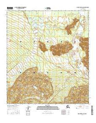 Mount Hayes D-2 SW Alaska Current topographic map, 1:25000 scale, 7.5 X 7.5 Minute, Year 2016