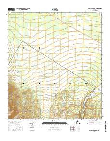 Mount Hayes D-3 SE Alaska Current topographic map, 1:25000 scale, 7.5 X 7.5 Minute, Year 2016