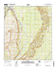 Mount Hayes D-4 NE Alaska Current topographic map, 1:25000 scale, 7.5 X 7.5 Minute, Year 2016