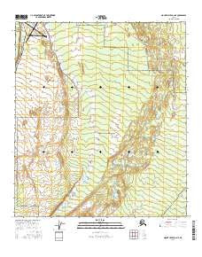 Mount Hayes D-4 NE Alaska Current topographic map, 1:25000 scale, 7.5 X 7.5 Minute, Year 2016