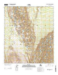 Mount Hayes D-5 NE Alaska Current topographic map, 1:25000 scale, 7.5 X 7.5 Minute, Year 2013