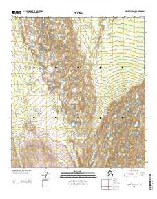 Mount Hayes D-5 NE Alaska Current topographic map, 1:25000 scale, 7.5 X 7.5 Minute, Year 2013
