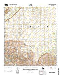 Mount Hayes D-5 NW Alaska Current topographic map, 1:25000 scale, 7.5 X 7.5 Minute, Year 2013