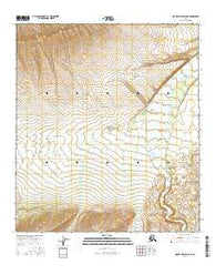 Mount Hayes D-6 NE Alaska Current topographic map, 1:25000 scale, 7.5 X 7.5 Minute, Year 2016