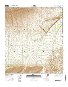 Mount Hayes D-6 NE Alaska Current topographic map, 1:25000 scale, 7.5 X 7.5 Minute, Year 2016